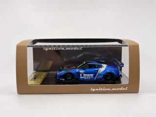 Ignition Model - Nissan R35 GT-RR LB Works (LBWK) Type 2 Blue